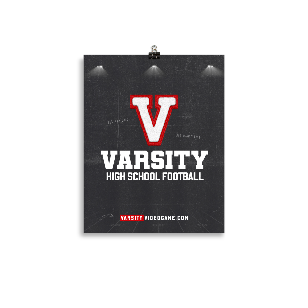 Varsity High School Football | Coming Soon Poster