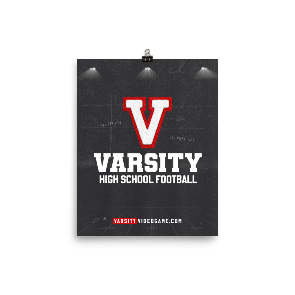 Varsity High School Football | Coming Soon Poster